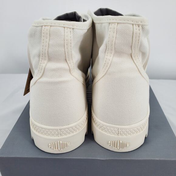 Palladium Unisex W8/M6.5 Pampa Hi Star White 92352-166-M New in Box - Picture 5 of 9